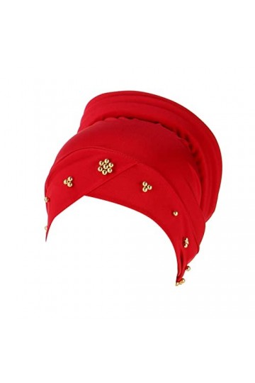 Hasagimol Bonnet De Chimio pour Femme en Bambou Élastique Respirant Confortable Tissu Bonnets en Mousseline de Soie Chimio Ch