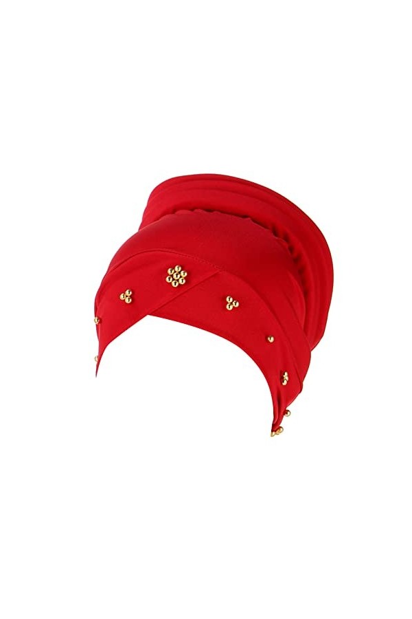 Hasagimol Bonnet De Chimio pour Femme en Bambou Élastique Respirant Confortable Tissu Bonnets en Mousseline de Soie Chimio Ch