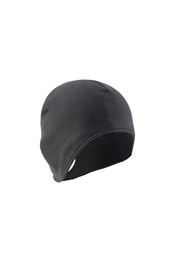 Qixiu Bonnet dhiver chaud et doux - Pour femme - Chaud et chaud - En tricot - Unisexe, bleu marine, taille unique