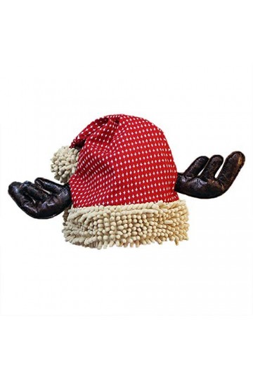 Susenstone Enfant Adulte NoëL Chapeau Mignonne Mode Hiver Chaud Wapiti Ramure Bonnet DéCoration Chapeau Sexy Confortable Chap