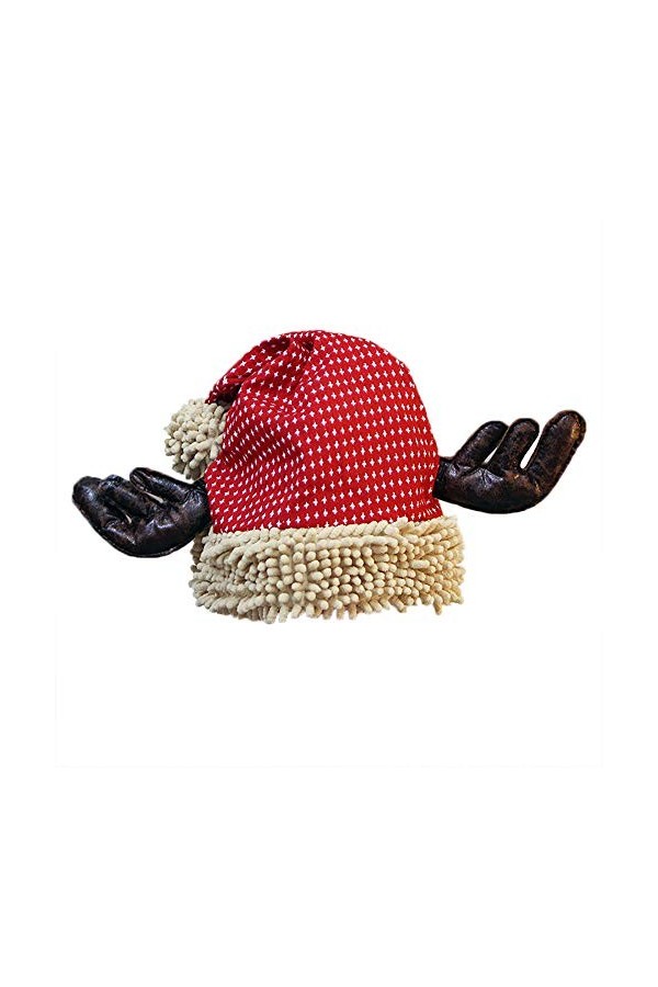 Susenstone Enfant Adulte NoëL Chapeau Mignonne Mode Hiver Chaud Wapiti Ramure Bonnet DéCoration Chapeau Sexy Confortable Chap