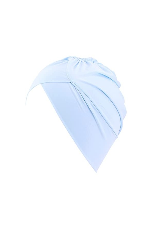 Marron Femmes Turban Solid Hair Bonnet Head Scarf Wrap Cover Casquette Enfant Fille 3 Ans