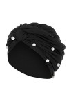 KPPONG Chimio Bonne Chapeau Femmes Bandana Noeud Turban Foulard de Tête Musulmane Dormir Cheveux Longs Couverture de Couchage