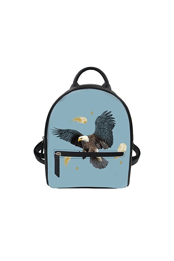 Showudesigns Mini sac à dos en cuir PU pour adolescent, giris, voyage, shopping