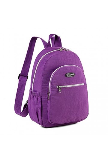 SAVERRY Petit sac à dos de randonnée léger en nylon pour femmes et filles pour lextérieur, les voyages, le camping, 2 - Vio