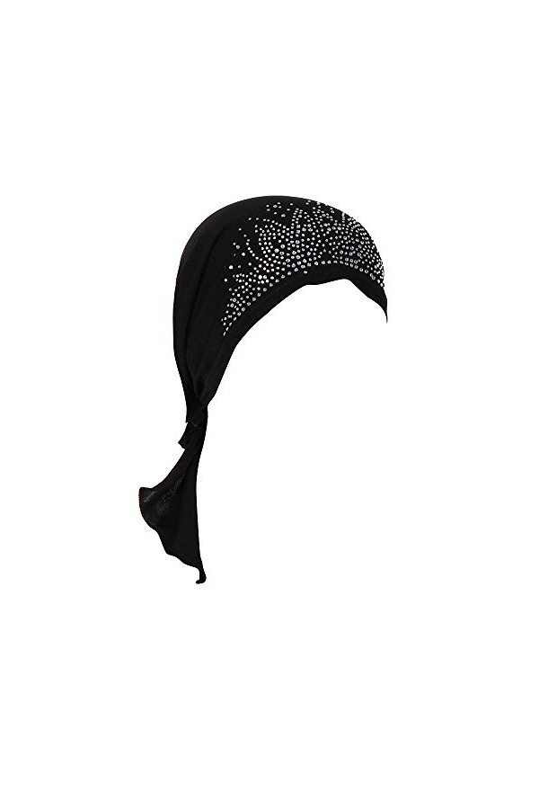 Générique Turban Cheveux Femme Chimio Extensible Respirant Tissu Bonnets Chimio Bonnet Headwrap Pour Perte De Cheveux, Chimio