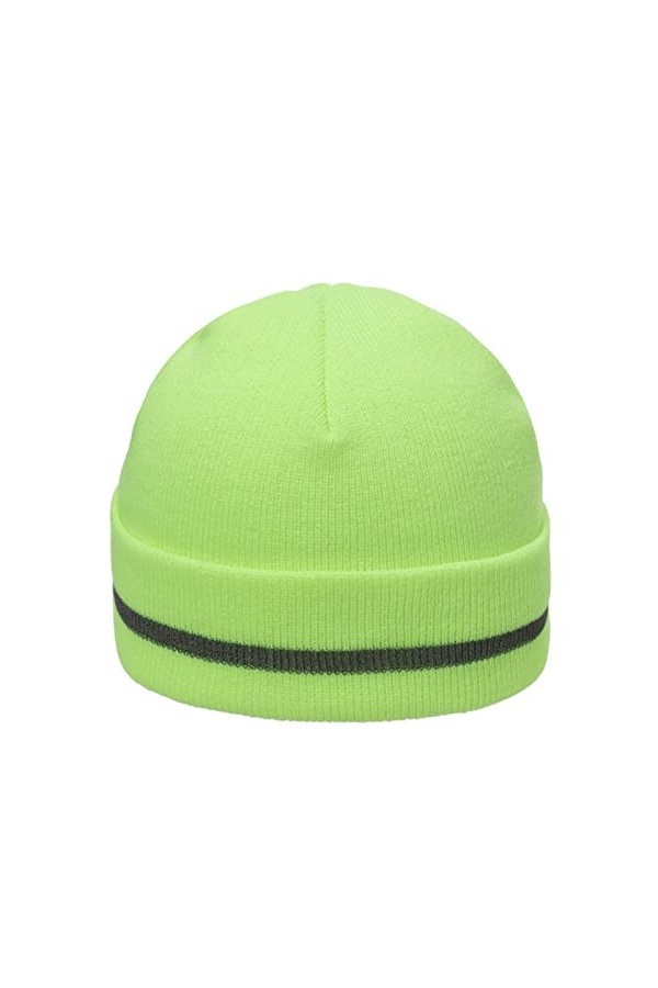Chapeaux dhiver en tricot réfléchissant pour adulte pour le travail, la course à pied, chapeaux chauds casquettes de basebal