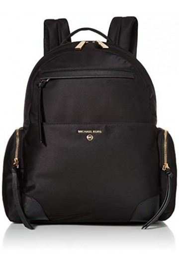 Michael Kors Prescott, Sac À Dos LG Femme, Noir, Uni
