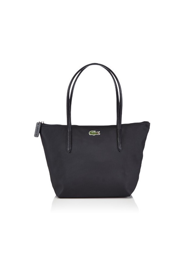 Lacoste Nf0946po, Sac à bandoulière Femme, Noir sans Couleur 000 , 24x25x14 cm B x H x T 