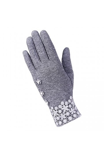 Gants dhiver chauds Gants à doigts Gants de moto Gants dentraînement doigts Gants écran tactile Gants pour femmes en plein 