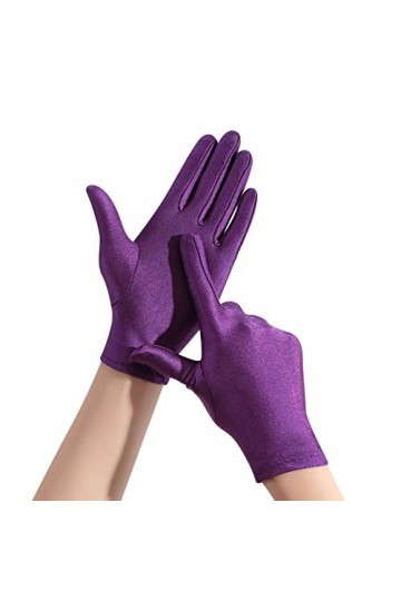 STKOOBQ Ice Sensation Gants thermiques unisexes en soie glacée pour la pêche et léquitation, pour femme violet, taille uniq