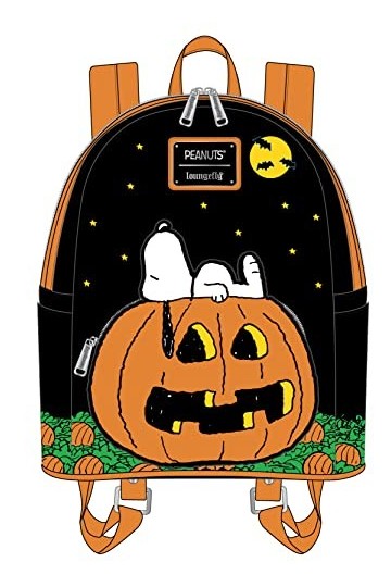 Loungefly Peanuts Great Pumpkin Snoopy Mini sac à dos, multicolore