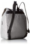 Kipling Aicil, Sacs à dos femme, Gris Chalk Grey , 26x34x16 cm B x H T 
