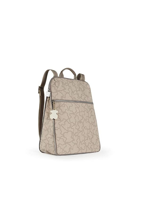 TOUS KN, Sac à Dos Femme, Gris Piedra 695810040 , 32x41x13 Centimeters W x H x L 