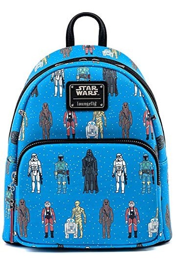 Star Wars Loungefly - Action Figures Femme Mini Sac À Dos Multicolore Imitation Cuir
