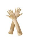 Gants de danse longs doigts coudes opéras de mariage en satin pour femme Gants longs années 1920 Gants moufles pour homme, do