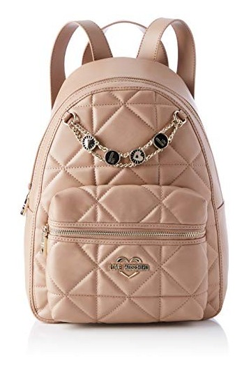 Love Moschino JC4215PP0BKB0209, Sac Dos Femme, Taupe, Normale