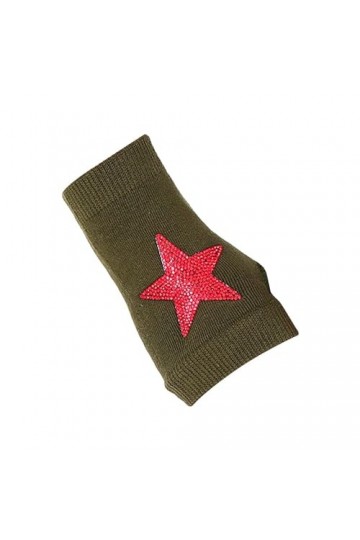 hahuha Mitaines dhiver pour femme - Mitaines tricotées chaudes en laine - Mitaines avec poche, Vert, taille unique