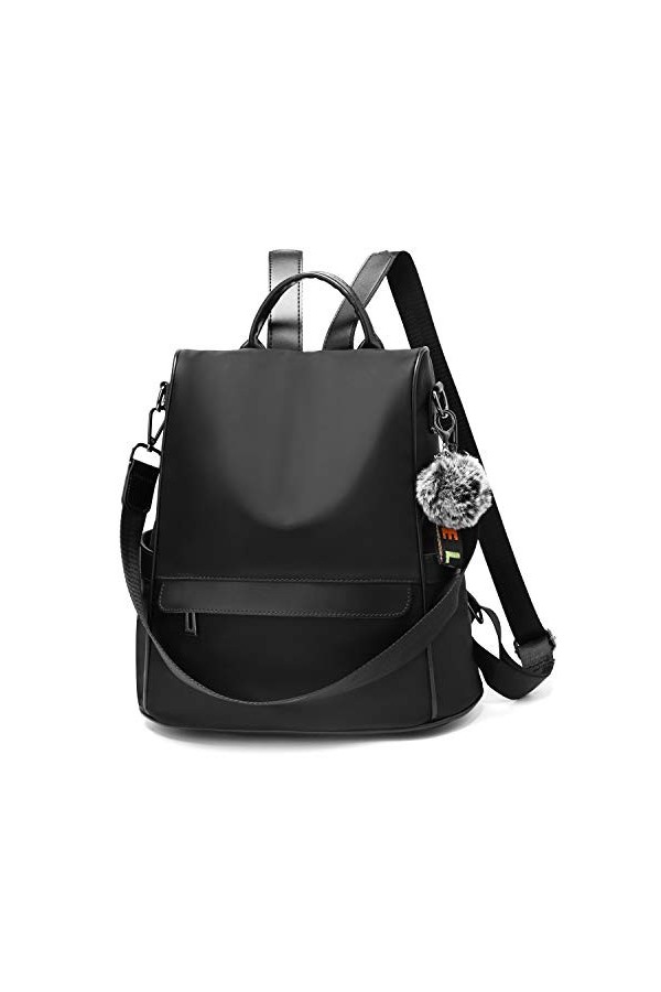 OUSIMEN Sac à Dos Femme Imperméable En Nylon Anti-vol Dames Sacs à Main Voyage École Sacs à Bandoulière