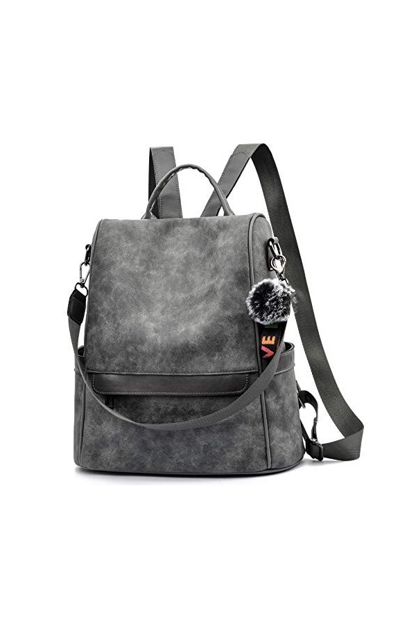 OUSIMEN Sac à Dos Femme Imperméable En Nylon Anti-vol Dames Sacs à Main Voyage École Sacs à Bandoulière