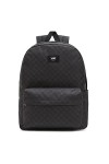 Vans Old Skool Check Backpack, Sac Dos Mixte, Noir/Blanc, Taille Unique