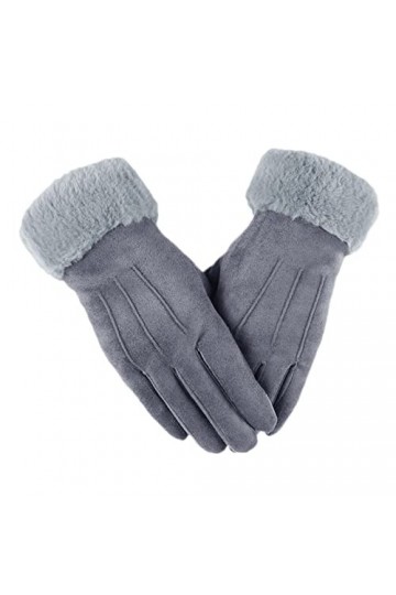 Gants pour hommes Gants de moto Gants dentraînement en tricot à froid élastique et écran de contact thermique pour femmes Ga