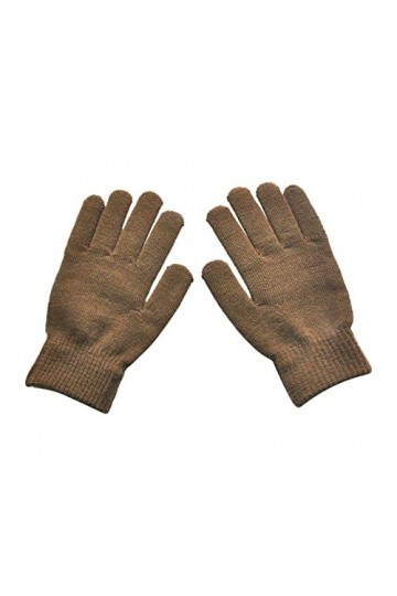 Gants moufles dhiver pour homme et femme - Épais - Couleur froide - Tricot - Gants chauds et solides - Mitaines convertibles
