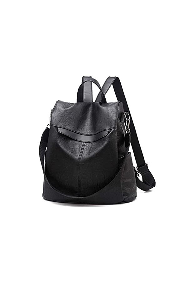 shepretty Femme Anti-vol Sac à Dos imperméable, Papillon Noir