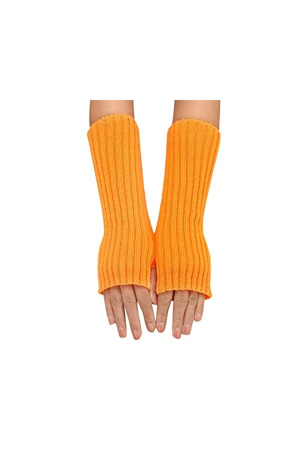 Mitaines chauffe-mains - Gants chauds en tricot - Gants dhiver thermiques - Pour le camping, la randonnée, la course, le cyc