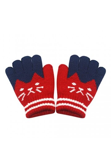 Gants Mitaines Combo avec Poche Chat Gants Créatifs Ceinture Mode Mobile Chaud Hiver Gants de Téléphone Épais Tricotés Adulte