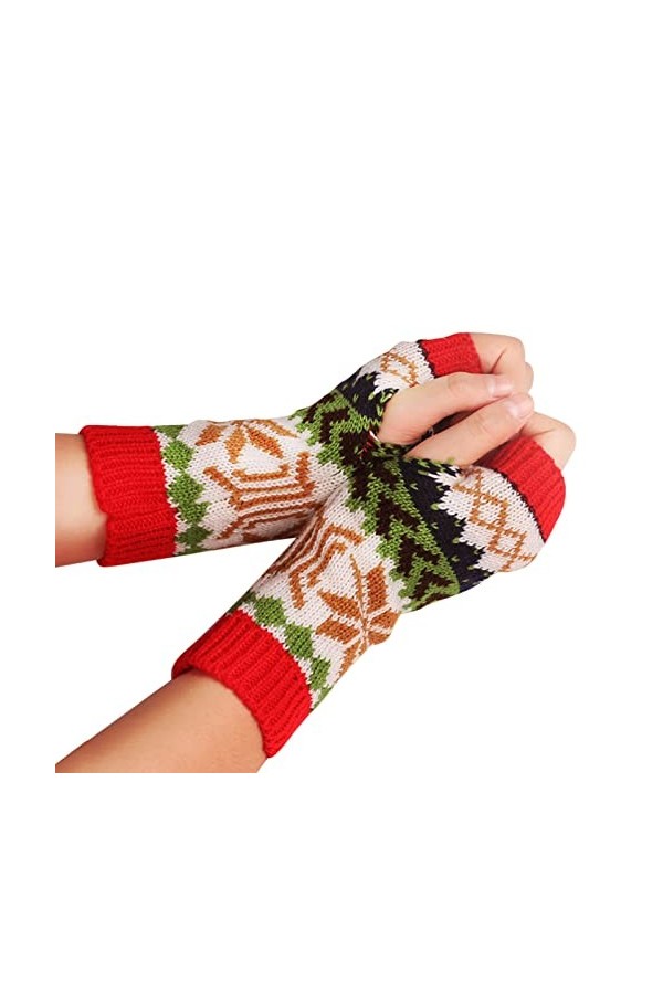 Mitaines sans doigts pour femme - Mitaines en tricot - Mitaines sans doigts - Mitaines en tricot - Mitaines sans doigts - Mit