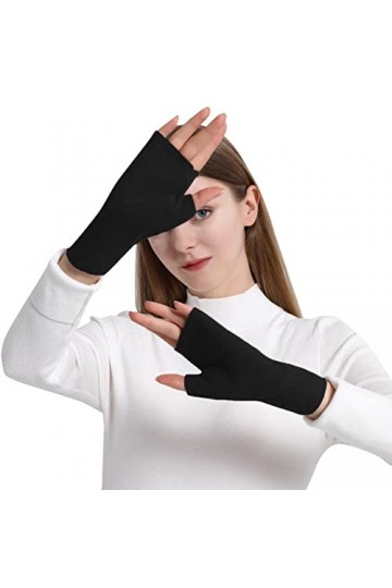 Gants dhiver pour femme avec doublure polaire thermique super douce - Gants dhiver coupe-vent doublés en polaire - Gants mo