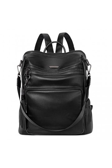 CLUCI Sac à Dos Femmes en Cuir Sac a Dos Elegant Voyage Grand Sac à Bandoulière Pour Dames Avec Gland