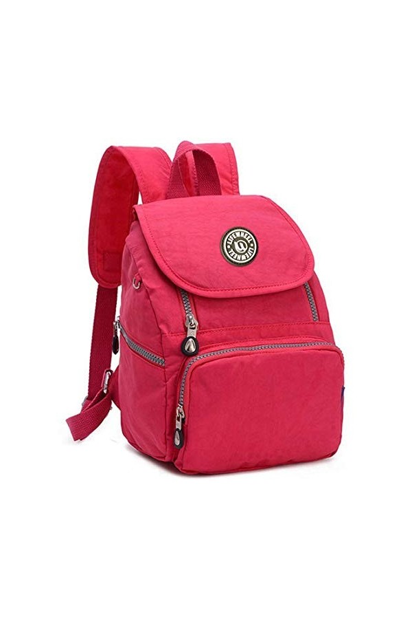 LifeWheel Mini sac à dos imperméable en nylon pour femme Sac décole, noir 1 Noir - LFWL2016031601