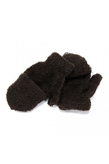 Gants moufles pour femme en coton extensible contre le froid Gants de randonnée pour femme Moufles pour femme