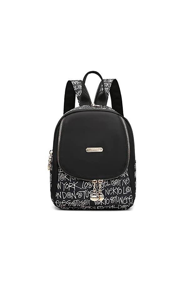 DIRRONA Femme Sac à Dos Petit Sac à Bandoulière Mignon à la Mode Sac de Poitrine Décontracté pour Femme Camping de Voyage Tra