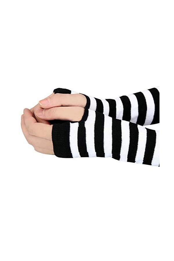 Mitaines dhiver chaudes en tricot pour femme par temps froid