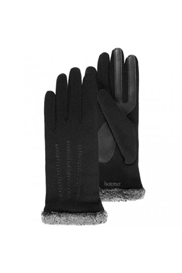 Isotoner Gants femme tissu doux
