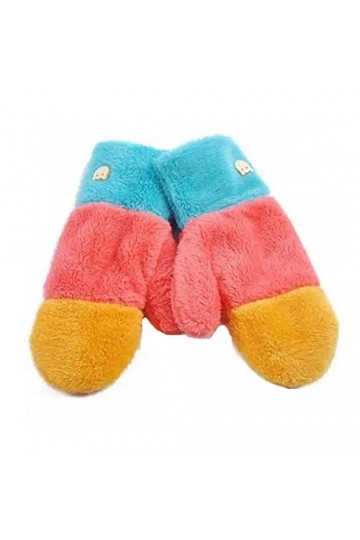 Gants dhiver pour femmes, moufles en peluche thermo-souple et mignon, doigts complets pour femmes et filles par temps froid