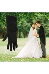 Long Gant Noir Tulle Femme Coude Sexy Gants Nylon Mitaine Femme Sans Couture Opéra Transparent Elégant Gants Longs Moufles Po