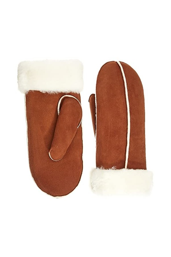 BOSS Gashearli Gants, Medium Brown219, 8.5 Femme