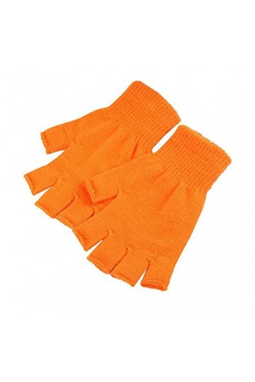 osiuujkw Hiver tricot mitaines mode mains plus chaudes couvre vêtements accessoire extérieur Simple Style Flexible adultes de