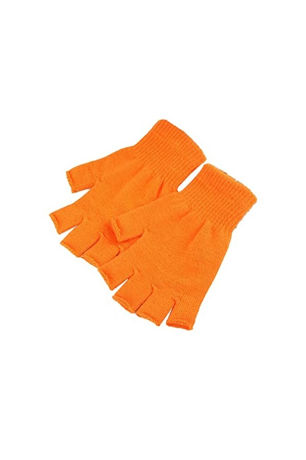 osiuujkw Hiver tricot mitaines mode mains plus chaudes couvre vêtements accessoire extérieur Simple Style Flexible adultes de