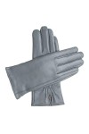 Downholme - Gants Cuir Classique pour Femme avec Doublure en Cachemire Noir, M 