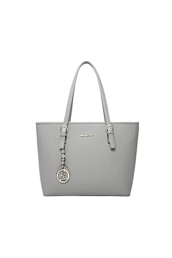 Gallantry - Sac à Main Femmes Grande Capacité - Sac Cabas Cours Format A4 Lycée - Sac Porté Epaule Fourre-tout Taille XL - Po