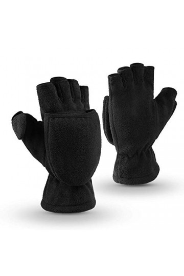 OZERO Gants dhiver pour Femmes,Gants Thermiques sans Doigts pour vélo Gants déquitation Gants de Moto Gants pour Hommes