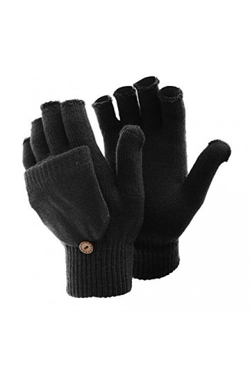 Floso - Mitaines avec capuchon - Femme Taille unique Marron 