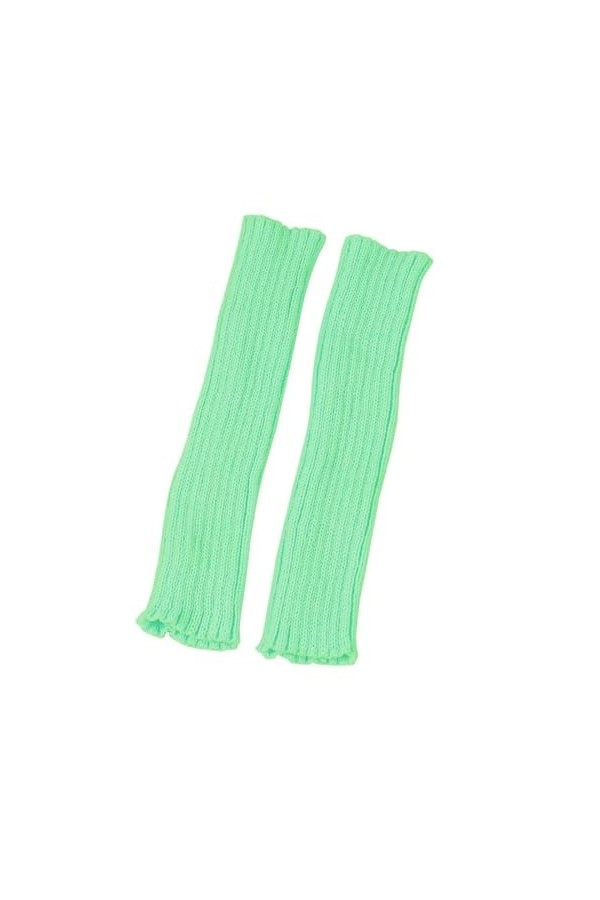 Generisch gants noirs femmes costume manchettes mitaines gants hiver longs mitaines sans doigts pour femme gants mitaines pou