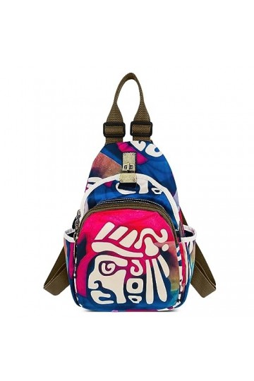 DEEVORCA Femmes Mode Sac à Dos Rétro Décontracté Décole Anti-vol Sacs À Bandoulière Voyage Travail Achats Fête École Nylon M