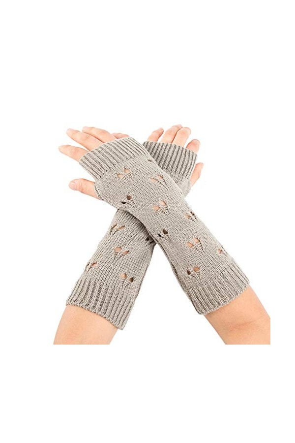 TIFIY - Gant - Uni - Femme - Gris - Taille unique